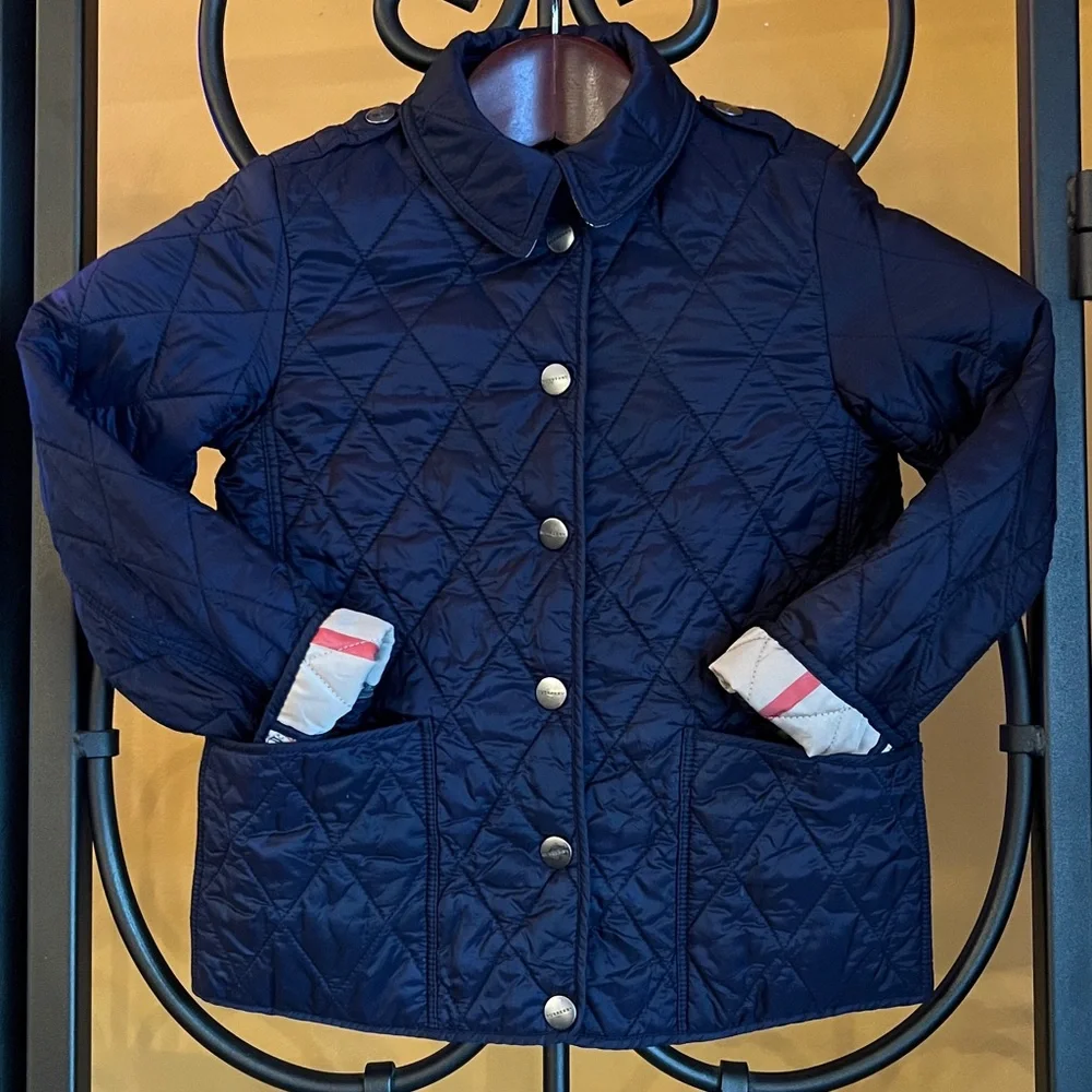 BURBERRY Children Quilted Jacket - Picture 2 of 16